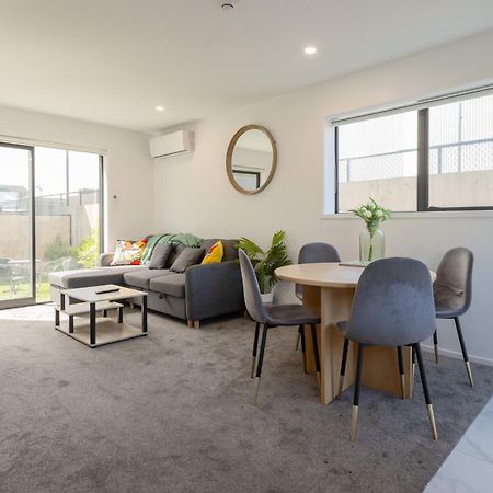 Luxury 2 Bedroom Townhouse By Hagley Park In Cbd 基督城 外观 照片